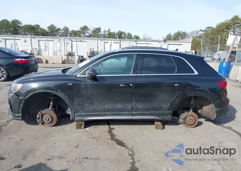 2020 Audi Q3 Premium 45 Tfsi S Line Quattro Tiptronic z USA, uszkodzony, nr VIN WA1DECF33L1073166